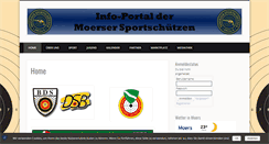 Desktop Screenshot of moerser-sportschuetzen.de